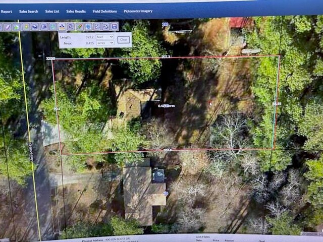 400 Jon Scott Dr, Alpharetta, GA 30009 - view of property location featuring property parcel outlined