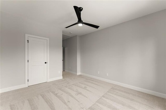 4860 Grandview Ct, Flowery Branch, GA 30542 - spare room with a ceiling fan and light carpet