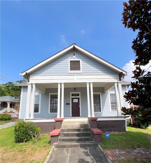 632 Monroe St, Macon, GA 31201 - greek revival inspired property with covered porch