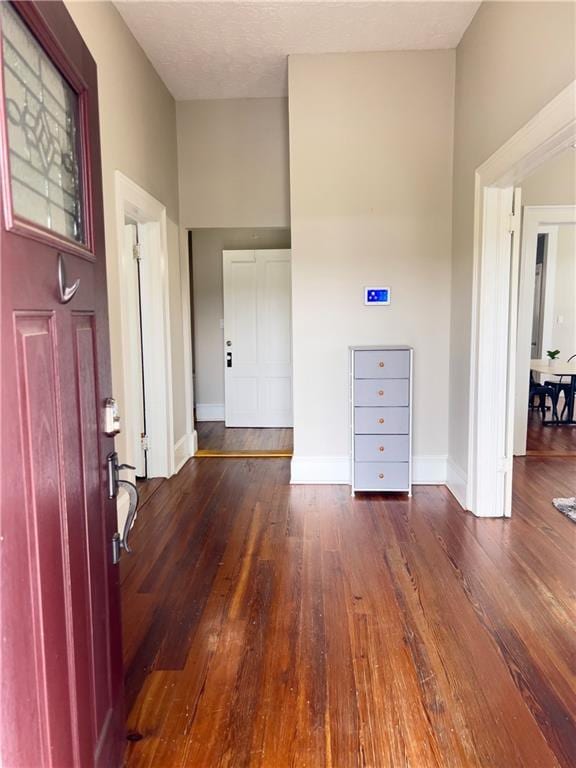 632 Monroe St, Macon, GA 31201 - entryway featuring wood-type flooring and baseboards