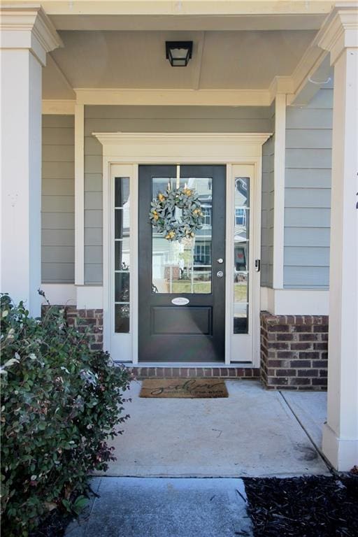 view of property entrance