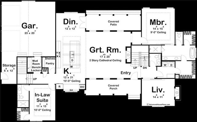 789 Old Mill Ct, Ball Ground, GA 30107 - home floor plan