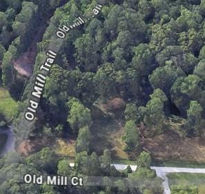 789 Old Mill Ct, Ball Ground, GA 30107 - aerial view of property and surrounding area with a forest