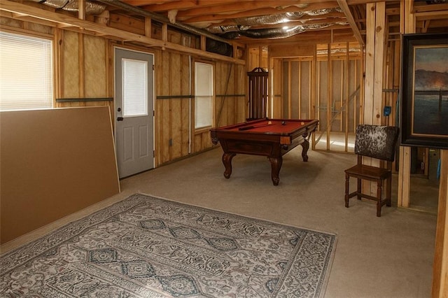 730 Midway Ave, Canton, GA 30114 - game room featuring billiards table and carpet flooring
