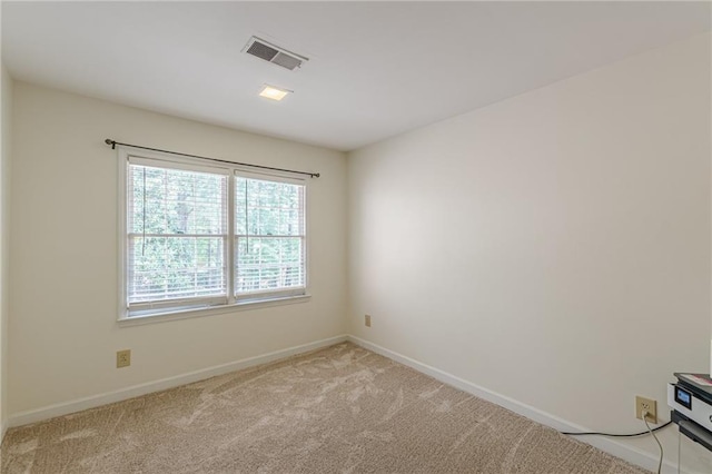 4101 Dunwoody Club Dr Unit 49, Atlanta, GA 30350 - empty room featuring baseboards, light carpet, and visible vents