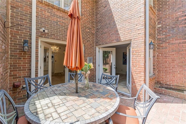 4101 Dunwoody Club Dr Unit 49, Atlanta, GA 30350 - view of patio featuring outdoor dining space
