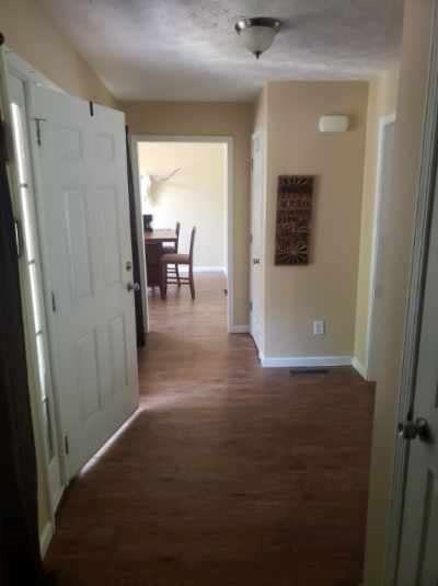 1383 Sims Rd, Winder, GA 30680 - hall featuring baseboards and wood finished floors