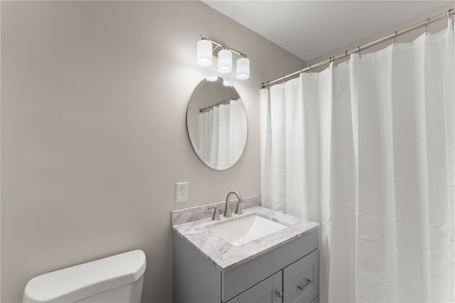 1292 Fernside Dr, Toccoa, GA 30577 - bathroom featuring toilet and vanity