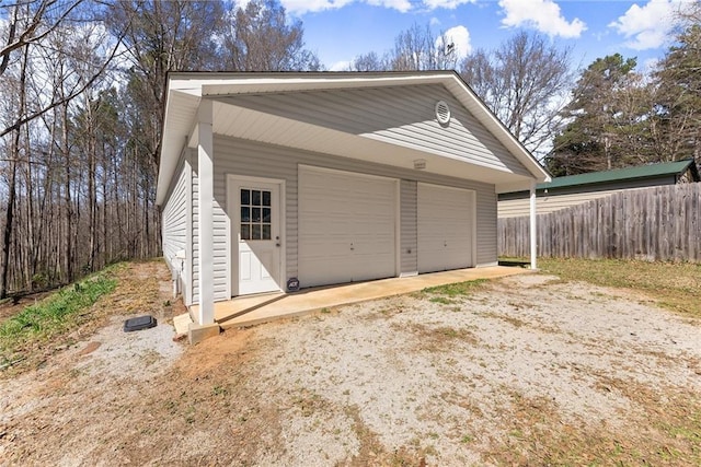 1292 Fernside Dr, Toccoa, GA 30577 - view of detached garage