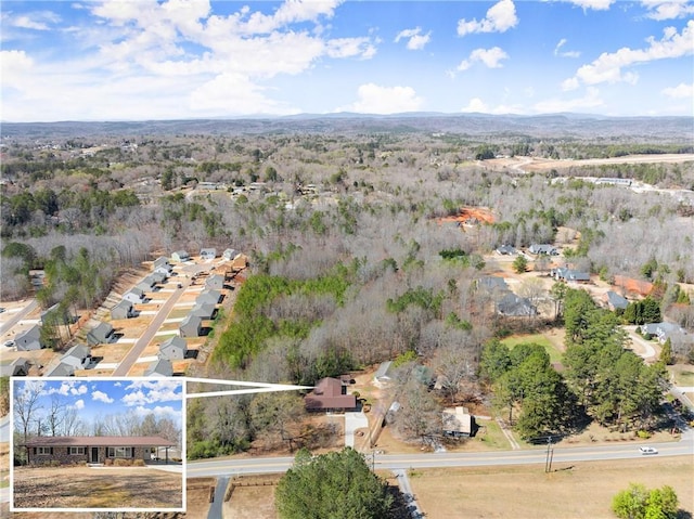1292 Fernside Dr, Toccoa, GA 30577 - aerial view of a heavily wooded area