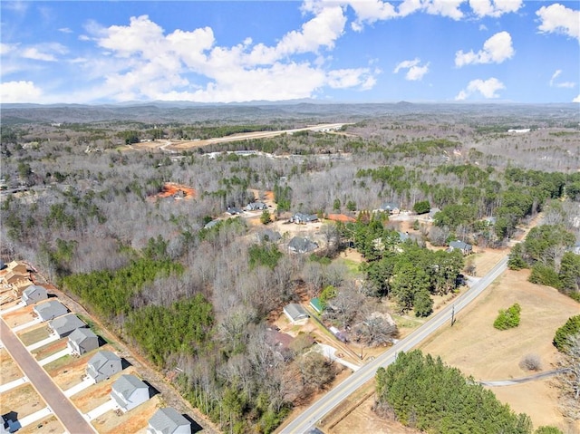 1292 Fernside Dr, Toccoa, GA 30577 - aerial overview of property's location featuring a heavily wooded area
