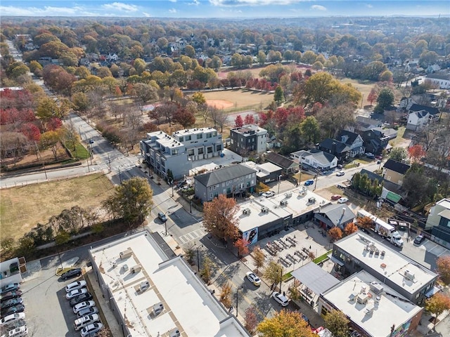 drone / aerial view