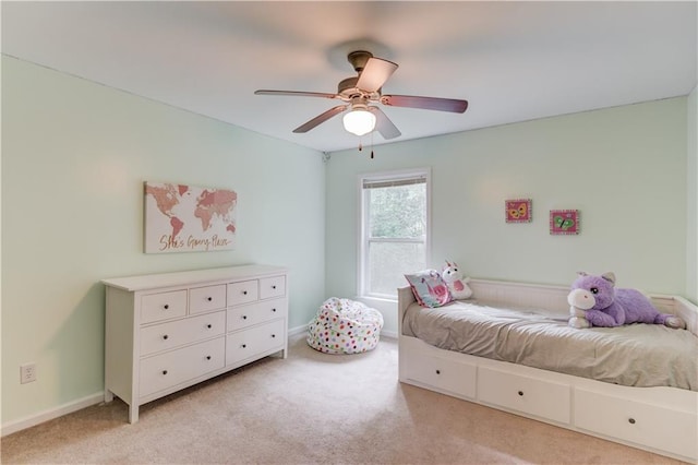 4092 Duran Ln, Auburn, GA 30011 - bedroom featuring light carpet and ceiling fan