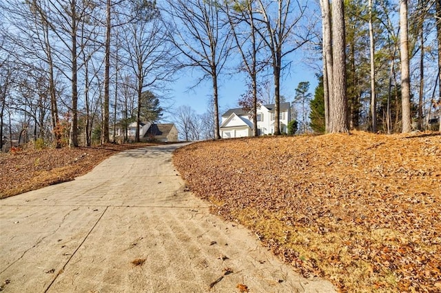 view of road