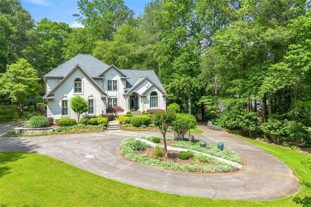 312 Crabapple Springs Way, Woodstock, GA 30188 - view of front of home featuring curved driveway