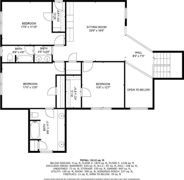 312 Crabapple Springs Way, Woodstock, GA 30188 - home floor plan