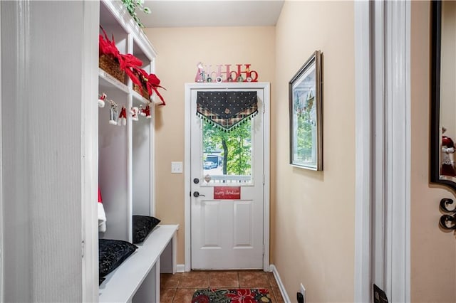 261 Double Springs Rd SW, Monroe, GA 30656 - mudroom featuring light tile patterned floors and baseboards