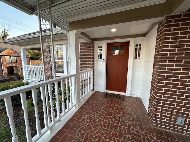 view of property entrance