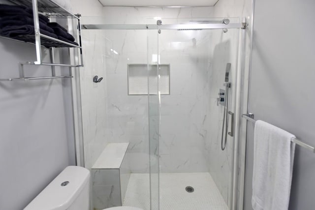 1206 Shiloh Cir NW, Kennesaw, GA 30144 - full bathroom with a marble finish shower