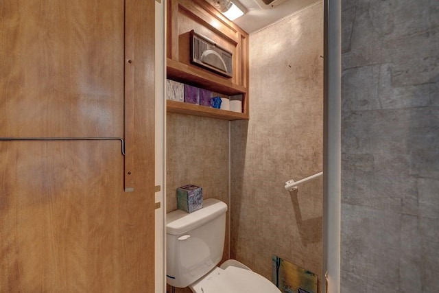 bathroom with toilet