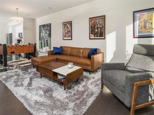 415 Gartrell St SE Unit 16, Atlanta, GA 30312 - living area with wood finished floors