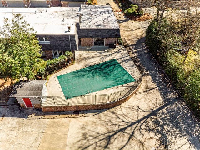 1106 Hampton Way NE, Atlanta, GA 30324 - view of pool featuring a patio