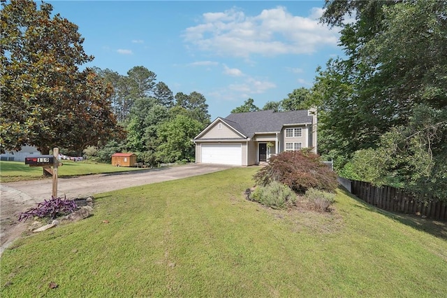 119 Ashley Way, Jefferson, GA 30549 - view of front facade with concrete driveway and a garage