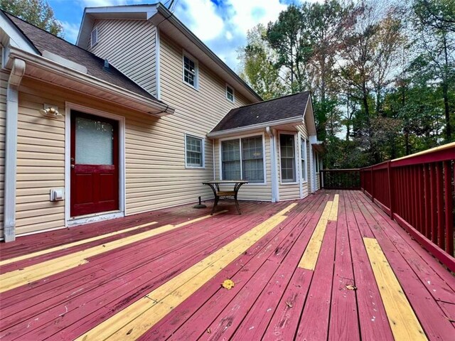 view of deck