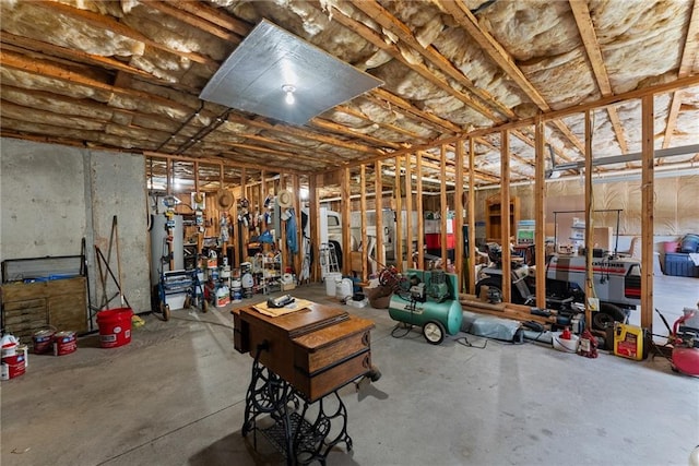 27 Kendall Creek Dr, Jefferson, GA 30549 - basement featuring gas water heater
