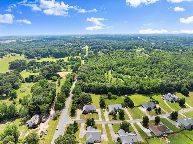 27 Kendall Creek Dr, Jefferson, GA 30549 - aerial view of residential area featuring a forest