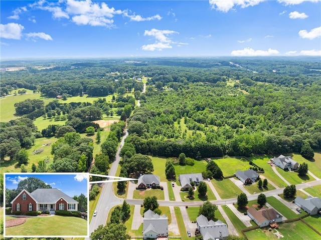 27 Kendall Creek Dr, Jefferson, GA 30549 - aerial view of a heavily wooded area