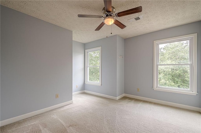 2794 Craig Ct, Marietta, GA 30062 - unfurnished room with ceiling fan, carpet flooring, and a textured ceiling
