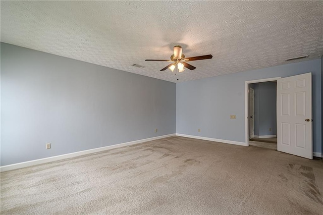 2794 Craig Ct, Marietta, GA 30062 - spare room with a ceiling fan, carpet flooring, and a textured ceiling