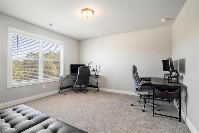 2320 Ridge View Dr, Loganville, GA 30052 - carpeted office featuring baseboards
