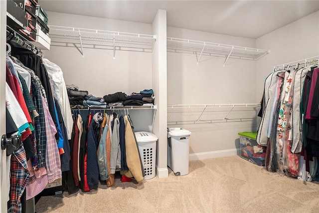 2320 Ridge View Dr, Loganville, GA 30052 - spacious closet with carpet flooring