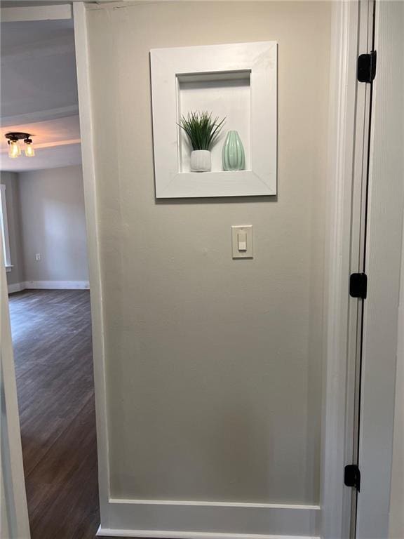 room details featuring wood-type flooring