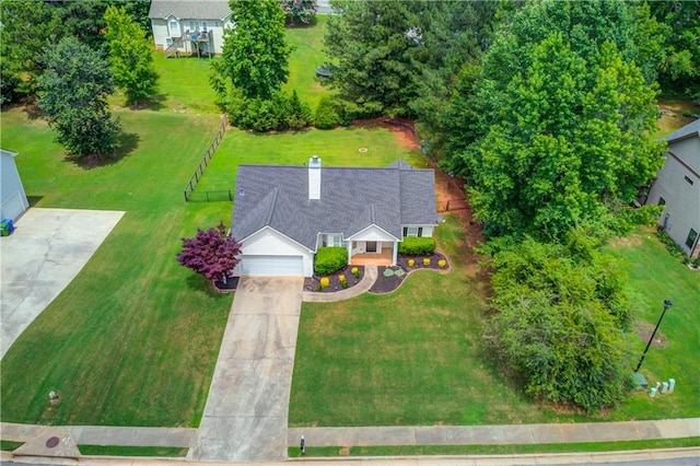 926 Masters Dr, Monroe, GA 30655 - view from above of property
