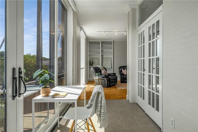 130 26th St NW Unit 415, Atlanta, GA 30309 - sunroom featuring french doors