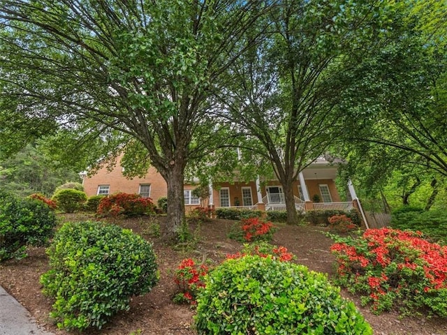 4515 N Slope Cir, Marietta, GA 30066 - view of front of property featuring covered porch