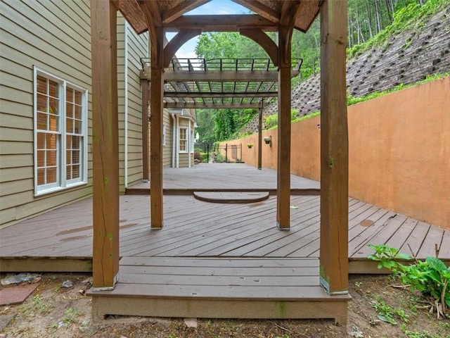 4515 N Slope Cir, Marietta, GA 30066 - view of wooden deck