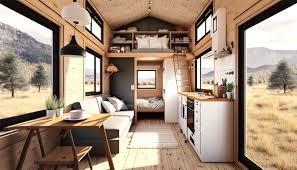 sunroom with a mountain view and lofted ceiling