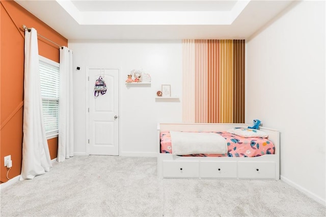 60 Copeland Trce, Dallas, GA 30157 - unfurnished bedroom with carpet flooring, a raised ceiling, and baseboards