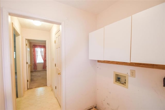 3223 Heritage Way, Buford, GA 30519 - laundry room with hookup for a washing machine and cabinet space