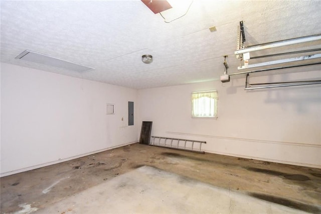 3223 Heritage Way, Buford, GA 30519 - garage featuring electric panel and baseboards