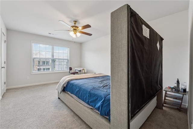5545 Adirondack Dr, Cumming, GA 30040 - carpeted bedroom featuring baseboards and ceiling fan