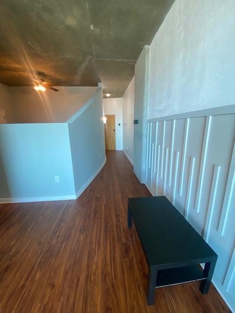 361 17th St NW Unit 1717, Atlanta, GA 30363 - corridor with wood finished floors