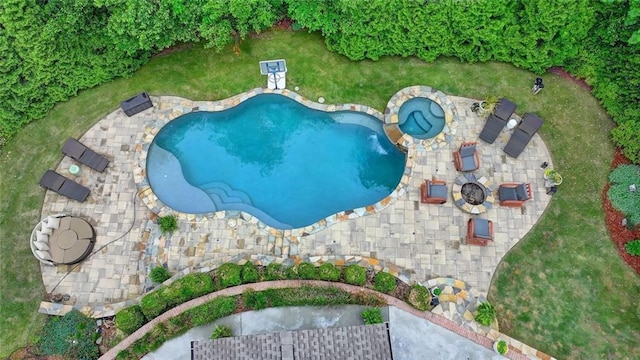 5475 Trowbridge Dr, Dunwoody, GA 30338 - bird's eye view