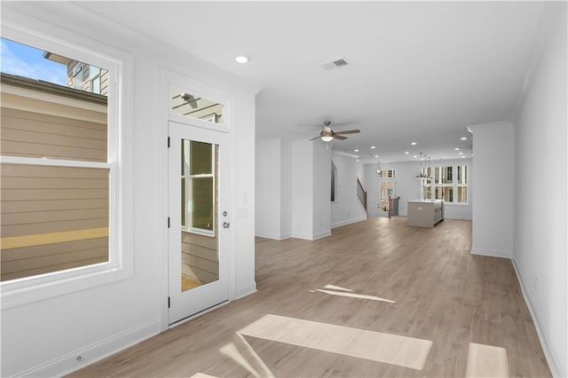 3167 Moor View Rd Unit 35, Duluth, GA 30096 - interior space featuring recessed lighting, visible vents, and a wealth of natural light