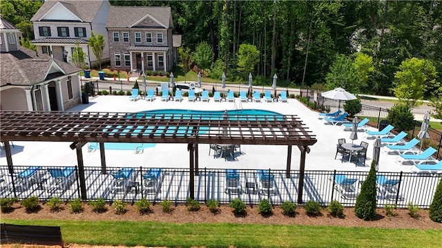 3167 Moor View Rd Unit 35, Duluth, GA 30096 - view of pool with fence