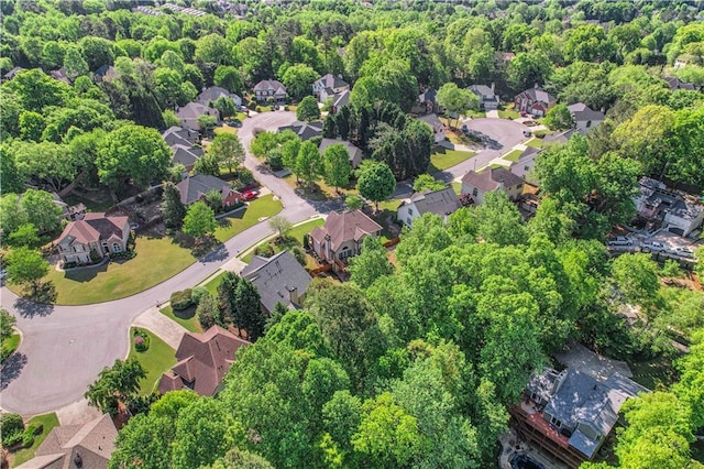 view of birds eye view of property